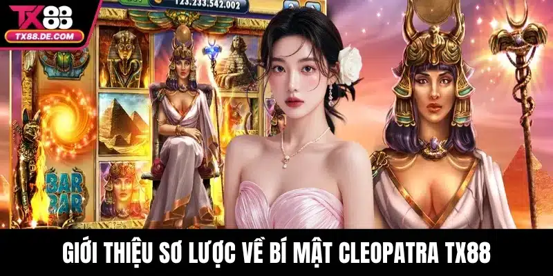 Bí Mật Cleopatra TX88 – Kho Báu Kim Cương Giữa Sa Mạc 2 Giới thiệu sơ lược về Bí Mật Cleopatra TX88