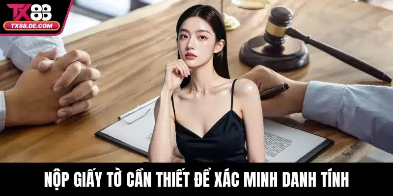 Đại Lý TX88 - Bí Quyết Xây Dựng Mạng Lưới Thành Công 4 Nộp giấy tờ cần thiết để xác minh danh tính